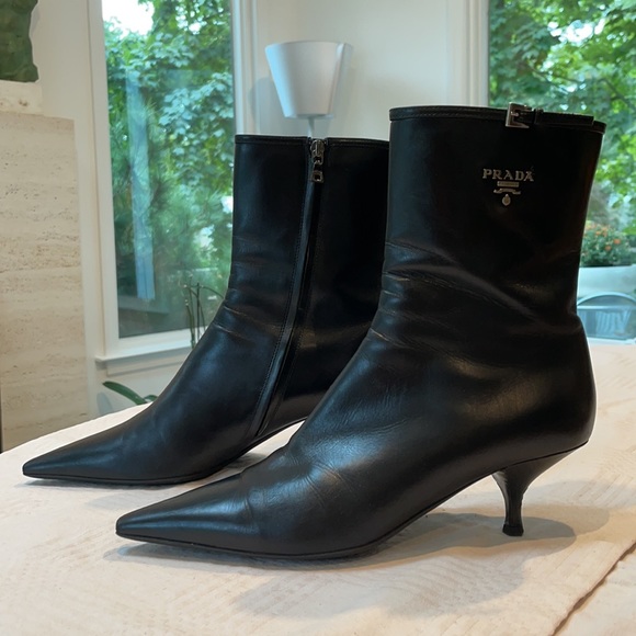 Prada Leather Booties - Picture 2 of 7